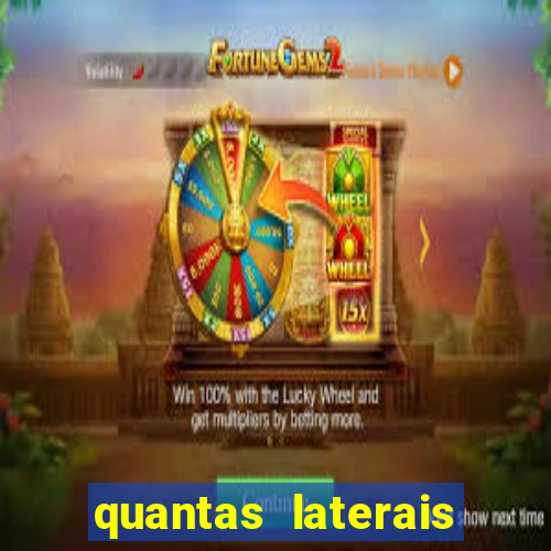 quantas laterais sai em um jogo